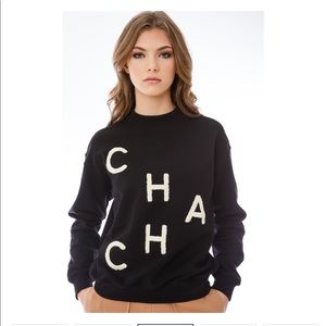 ELLE AND EMM - CHA CHA Mock Crewneck